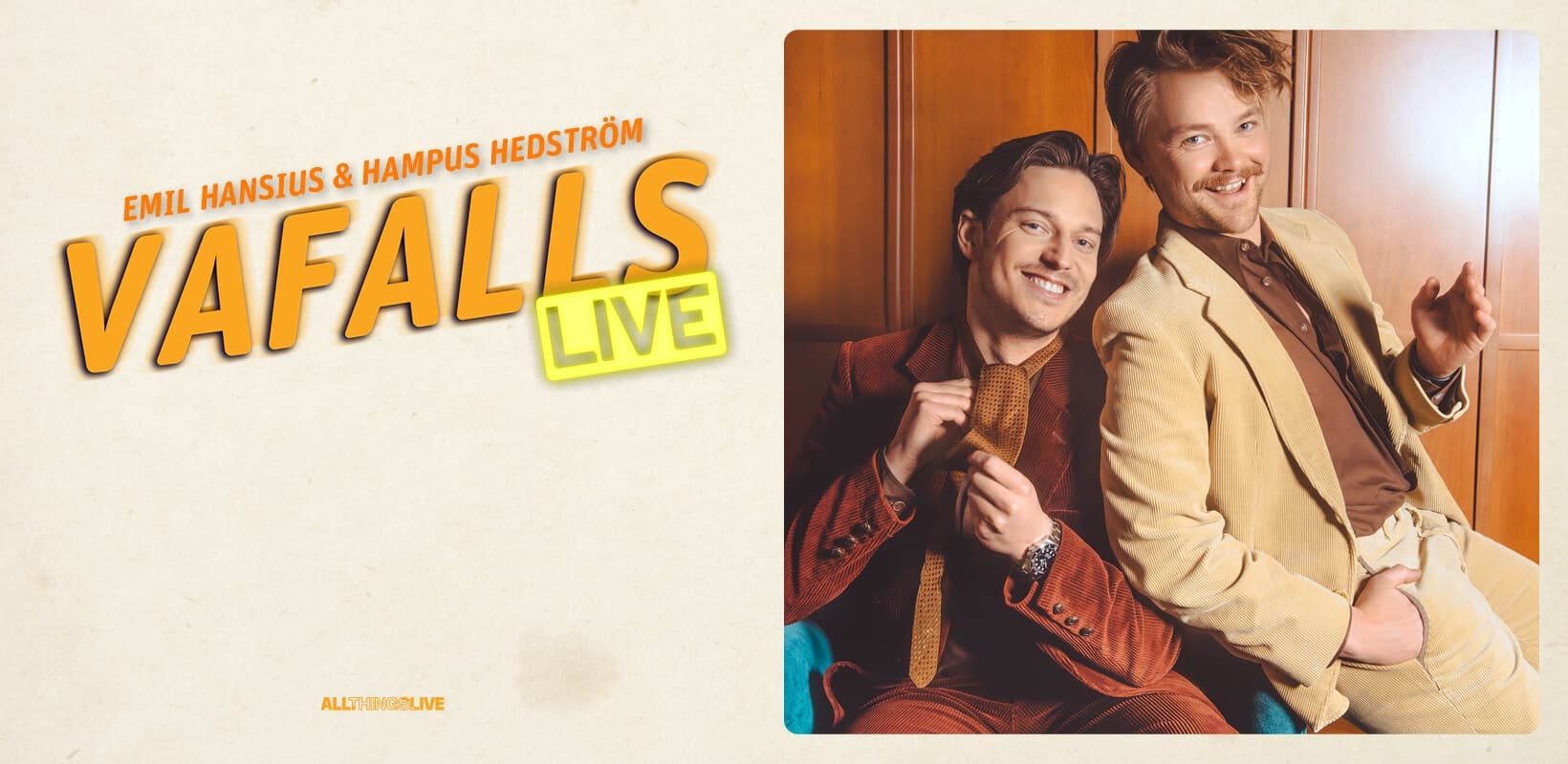 Vafalls Live med Emil Hansius & Hampus Hedström