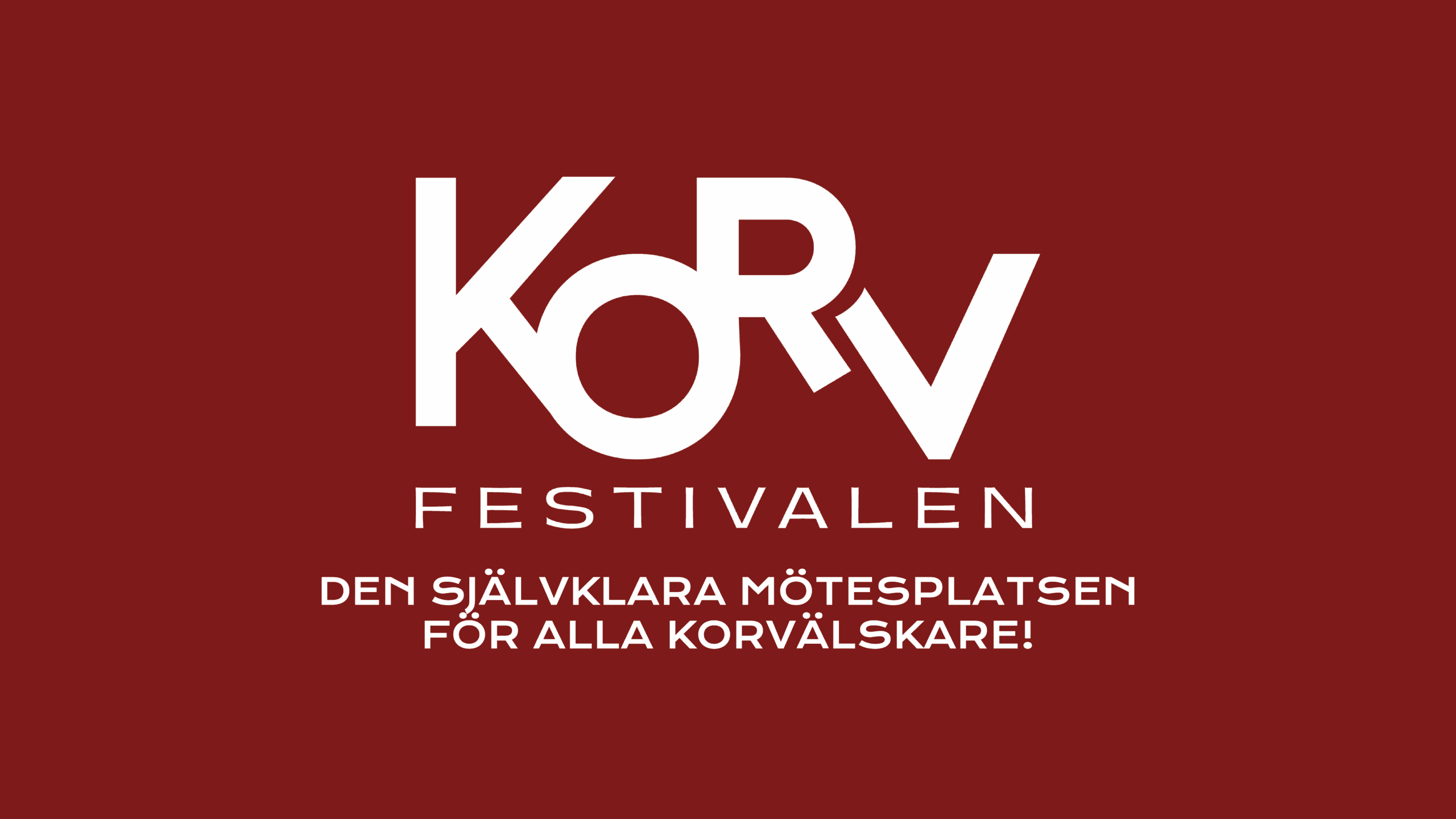 Korvfestivalen, 6-8 mars 2026