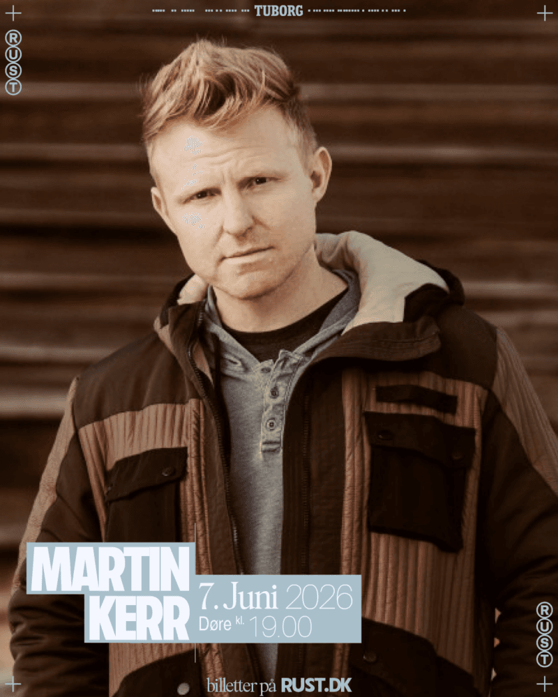 Martin Kerr (CA) Ekstrakoncert – NY DATO