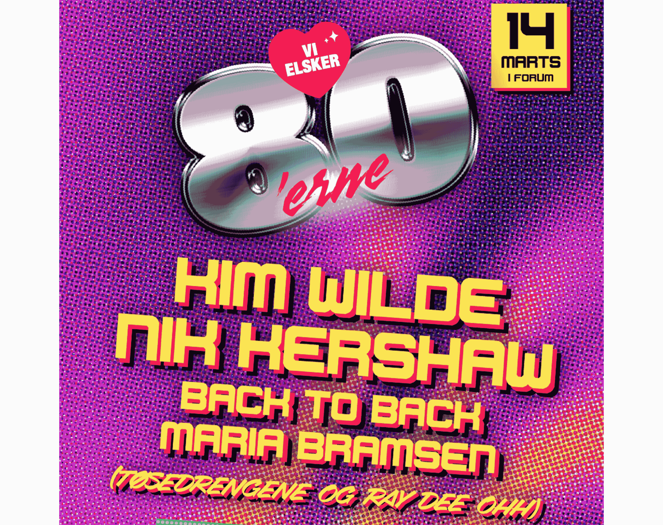 ½ Grillkylling til Vi Elsker 80'erne 2026