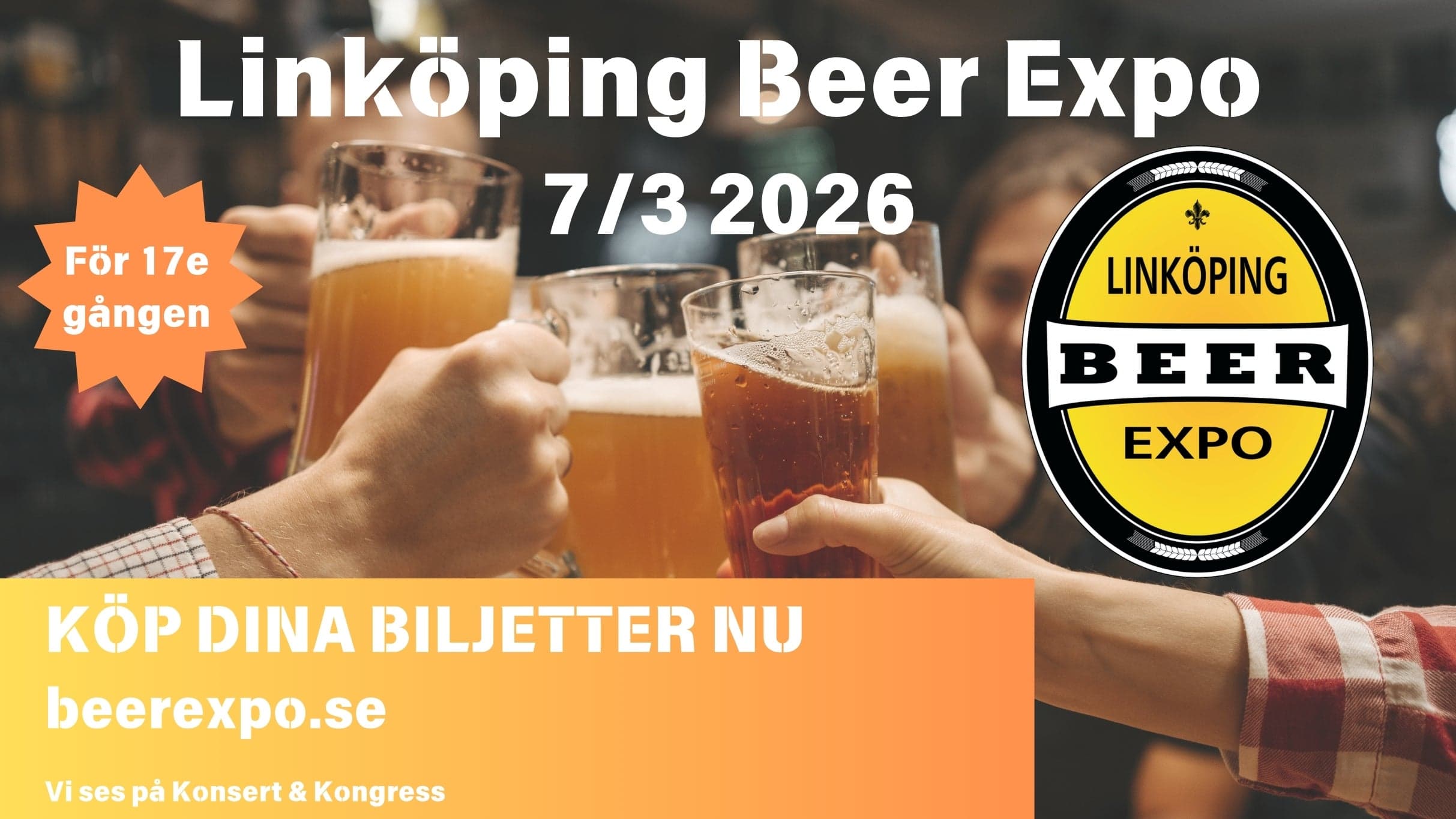 Hitta din ölstil! - Linköping Beer Expo