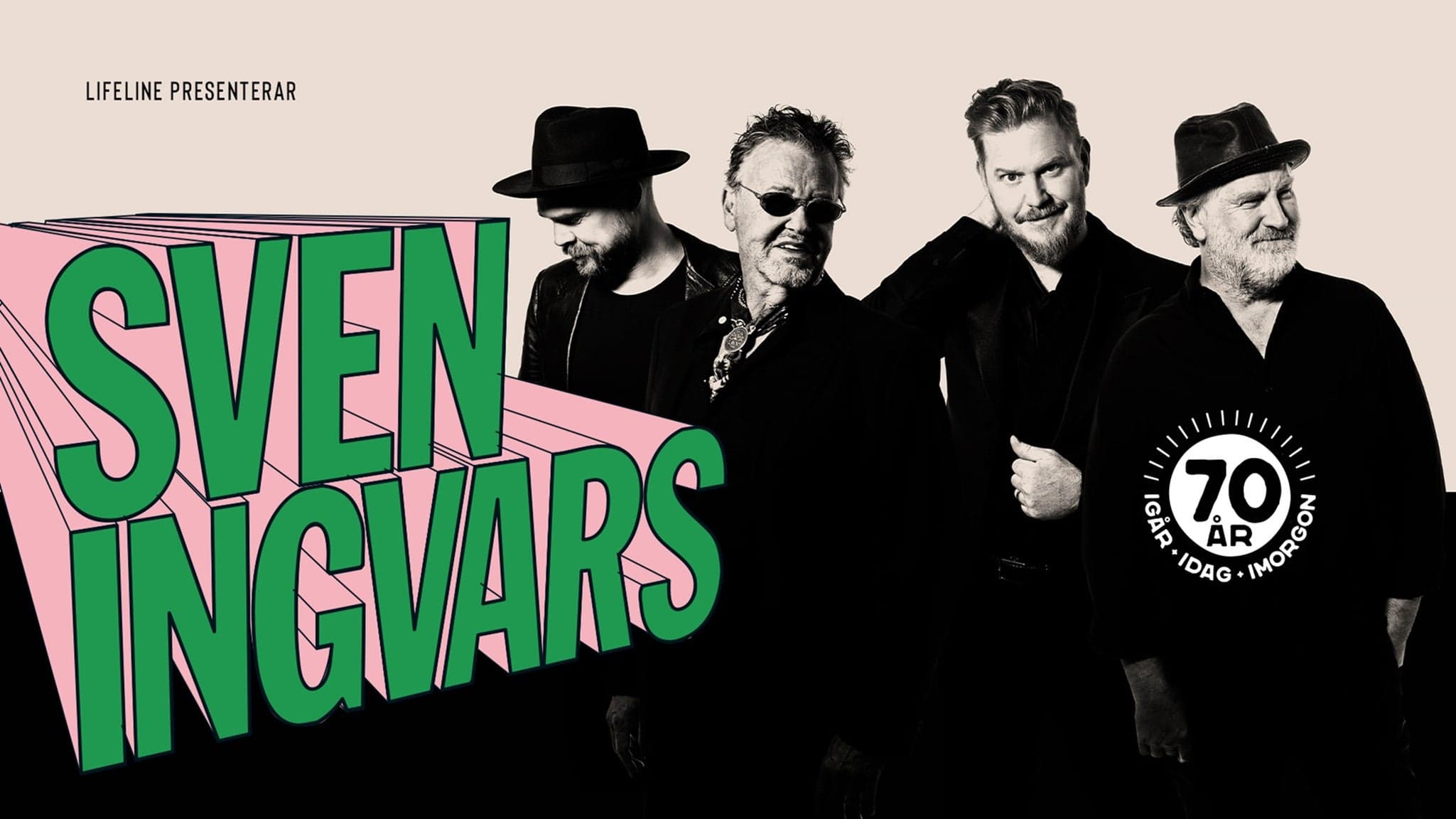 Sven Ingvars – Yesterday. Today. Tomorrow. 70 years.