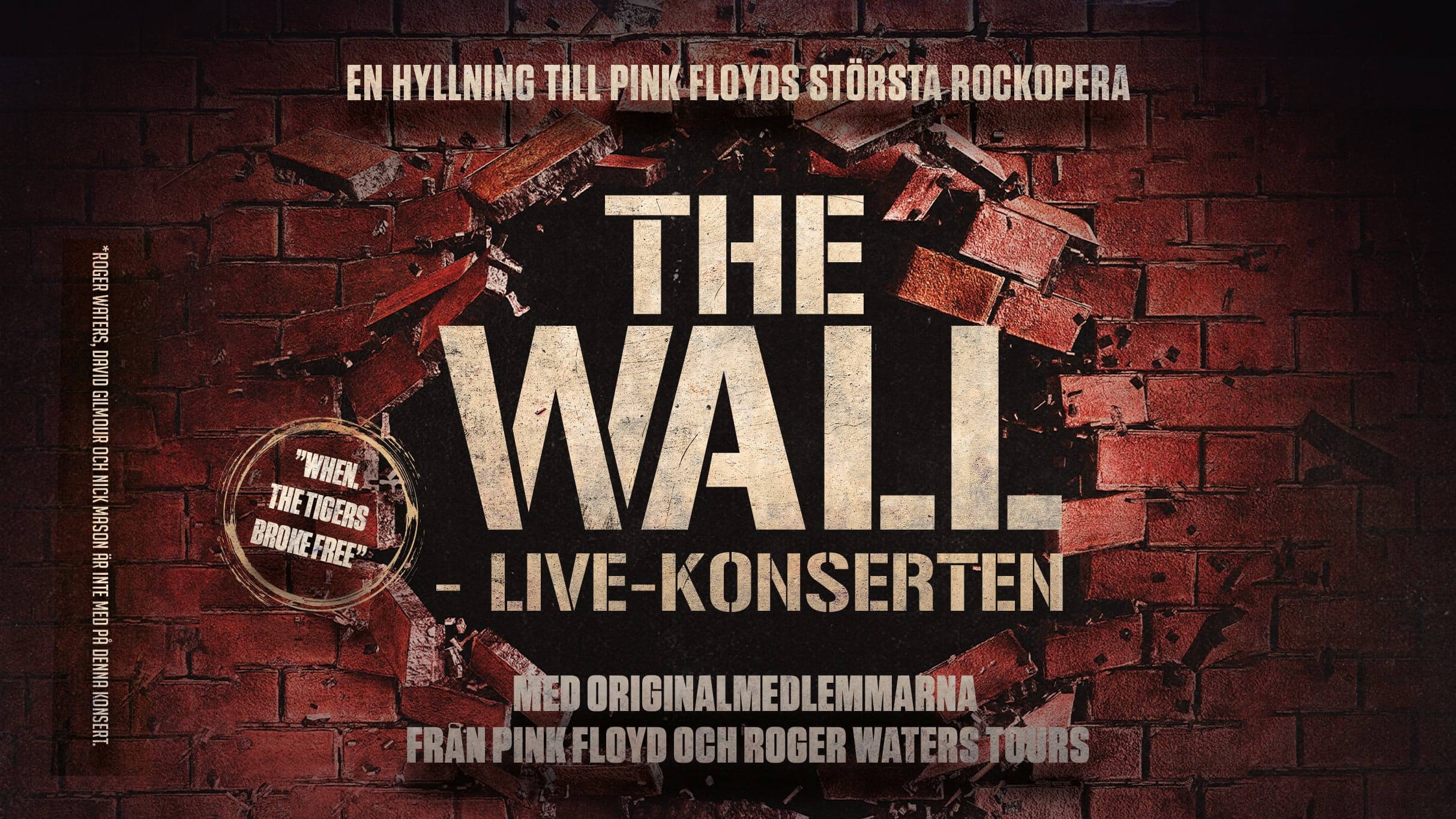THE WALL – Livekonsert