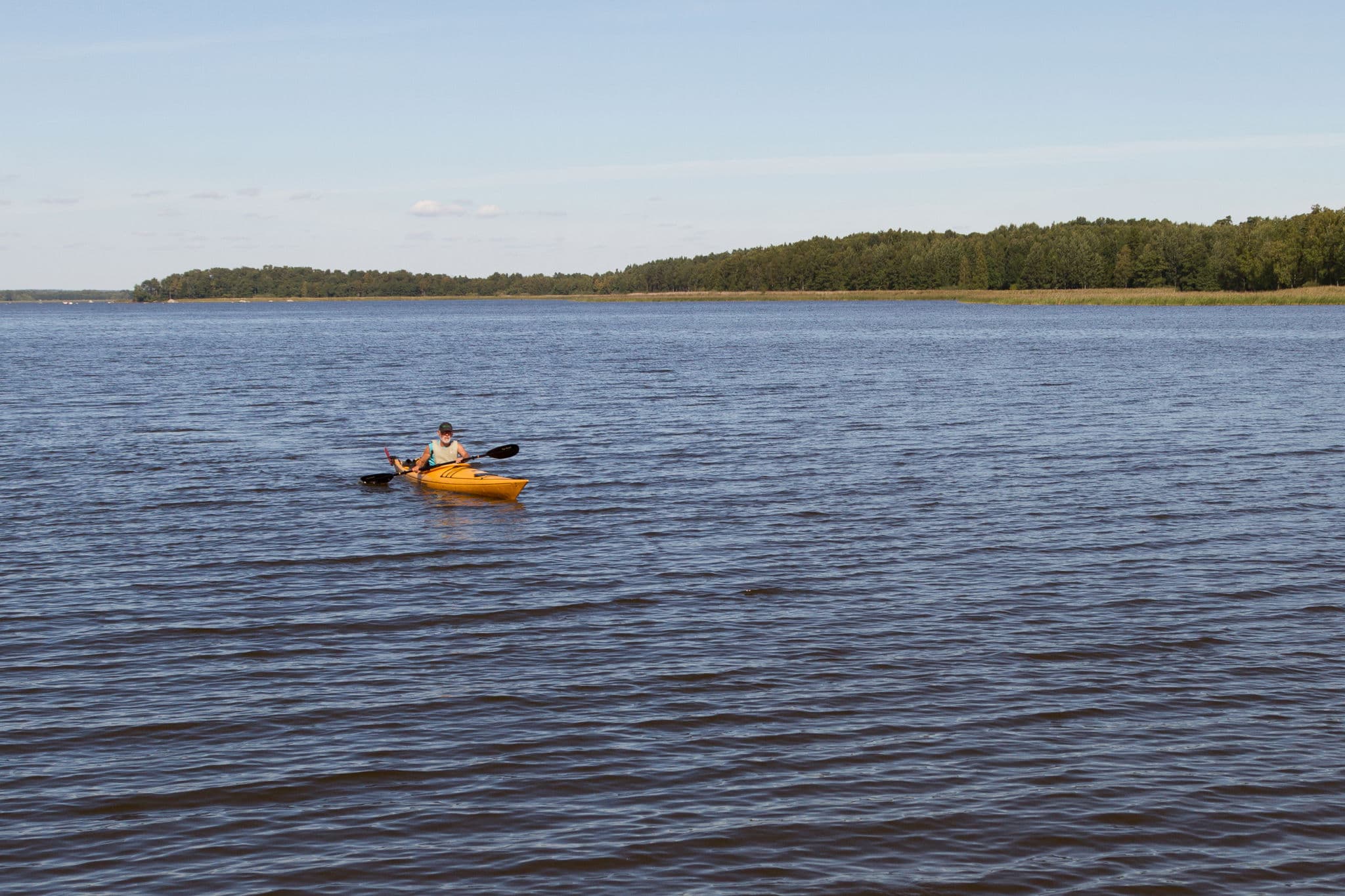 Kvällspaddling till Björkön