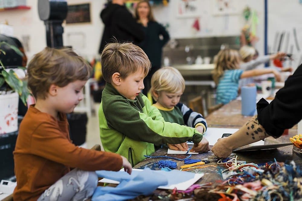 Påsklov – Skulptur, Krita, Lera!