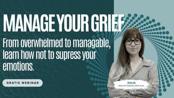 FREE Webinar - Manage your grief
